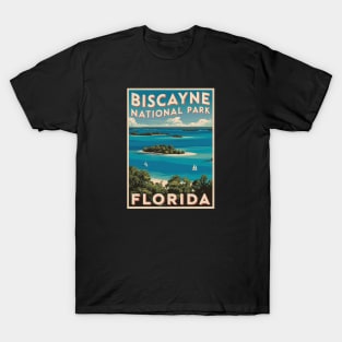 Biscayne National Park Florida Retro T-Shirt